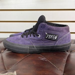 vans half cabs purple